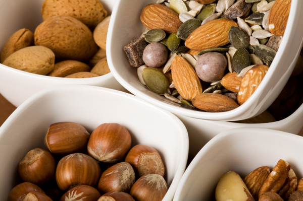 Variety of Nuts and Seeds