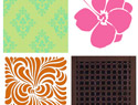 Wall art: Stencils for your home