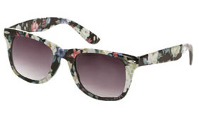 Vintage Floral Sunglasses