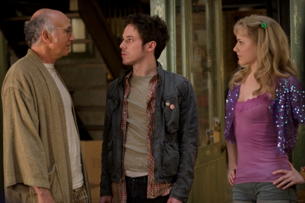 Whatever Works' Larry David and Evan Rachel Wood share a moment