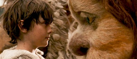 Max and KW in Where the Wild Things Are