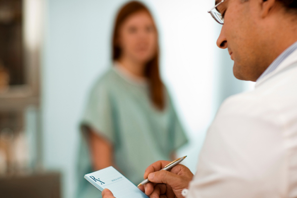 Woman at Doctor's Office