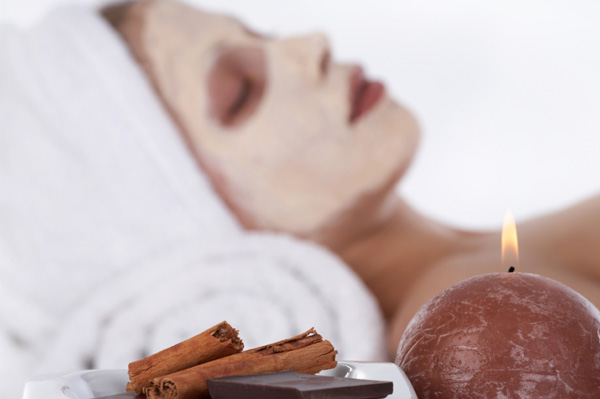 Woman at Spa