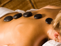 Ahhhh, hot stone massage therapy