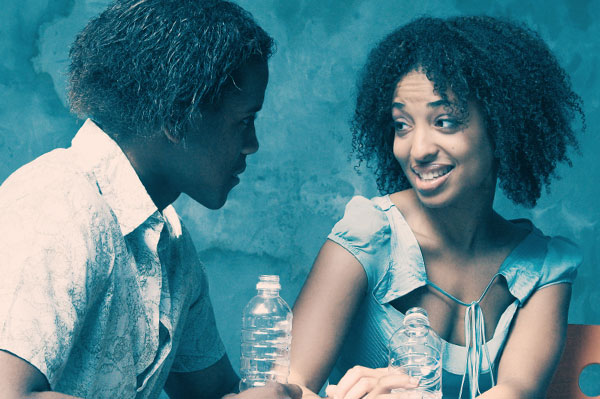Woman on Bad Date