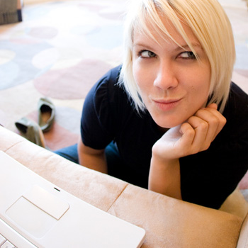 Woman on Laptop