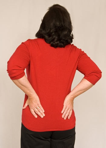 Heart attack symptoms women back pain