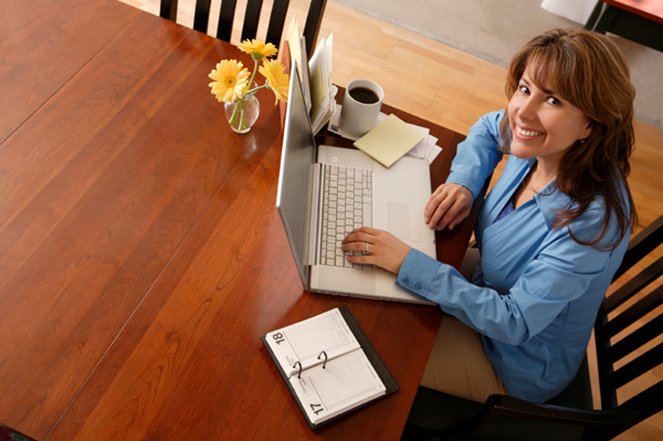 Woman with Calendar