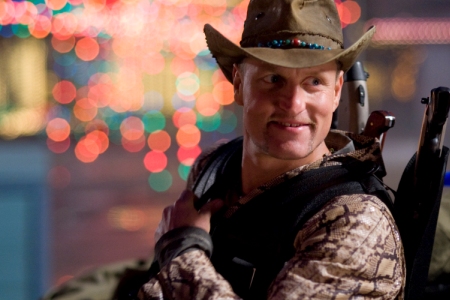 Woody Harrelson has reason to smile: Zombieland is number one