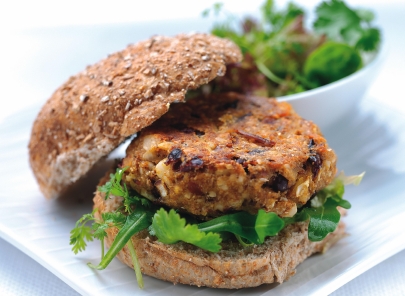 Quinoa turkey burger