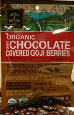 Kopali Organics Chocolate Covered Goji Berries