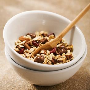 Crunchy Cranberry Raisinet Granola