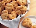 Cheese and onion crescents