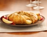 Crescent crusted brie