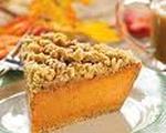 Frozen maple walnut pumpkin pie