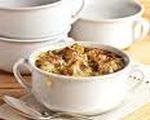 Onion-mushroom soup