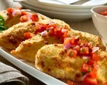 Parmesan Crusted Bruschetta Chicken