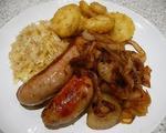 Bratwurst and Sauerkraut