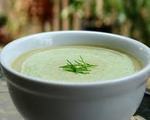 Leek and Potato Soup with Shrimp