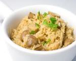 Rice with Mushroom and Mustard Seeds