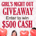 Enter to win $500 CASH!