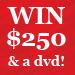 Win $250 Cash & Santa Buddies on DVD!
