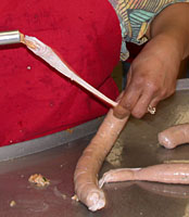 boudin sausage, cajun foods