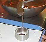 chocolate, making chocolate easter eggs, jean francois houdre