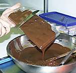 chocolate, making chocolate easter eggs, jean francois houdre