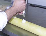 making a yule log cake, jean francois houdre
