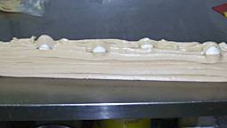 making a yule log cake, jean francois houdre