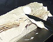 making a yule log cake, jean francois houdre