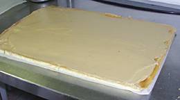 making a yule log cake, jean francois houdre