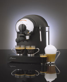 pump espresso machine, brewing coffee