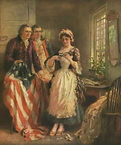 history of the flag, 4th of july
