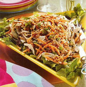 Holly Clegg's Chinese Chicken Salad with Asian Vinaigrette