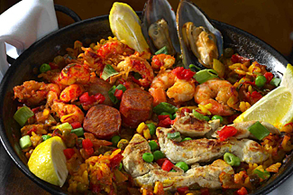 San Chez Tapas Bistro’s Paella