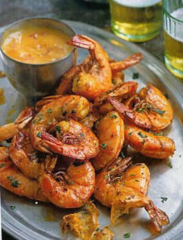 Weight Watchers’ Spiced Shrimp with Mango Puree