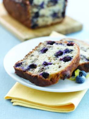 Lemon Blueberry California Walnut Bread