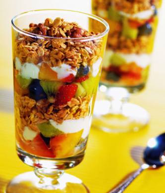 Nutty Breakfast Parfait