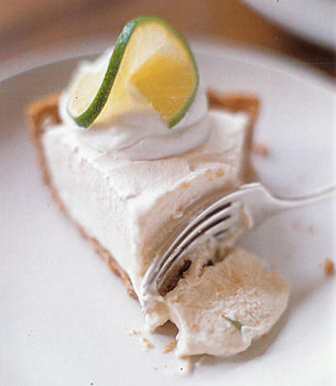 Agave Sweetened Frozen Margarita Pie