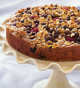 Whole Grain Mixed Berry Coffee Cake