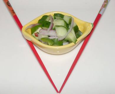 Thai Style Cucumber Salad