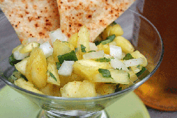 Fresh pineapple salsa recipe