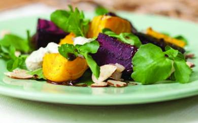 Roasted beet salad