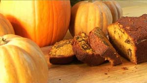 Pumpkin banana bread