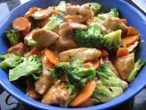 Chinese Chicken With Broccoli And Carrots Recipe