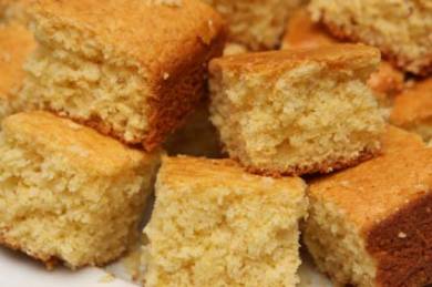 Moist cornbread