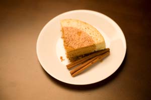 Pumpkin cheesecake