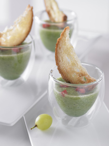 Green Grape Gazpacho